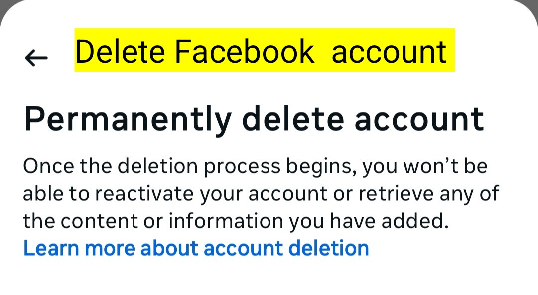Read more about the article How to Delete Facebook Account